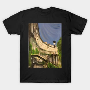 Edinburgh, Sundrenched Crescent T-Shirt